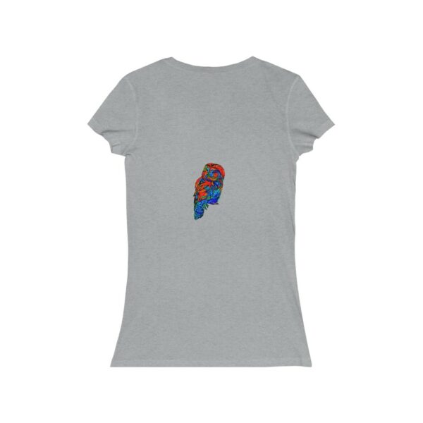 Tawny Owl Women’s Jersey Short Sleeve V-Neck Tee T-shirts Tawny Owl 8