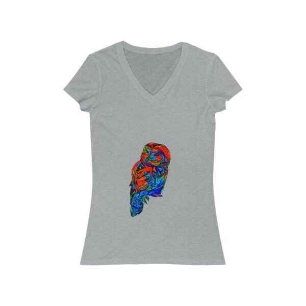 Tawny Owl Women’s Jersey Short Sleeve V-Neck Tee T-shirts Tawny Owl 7