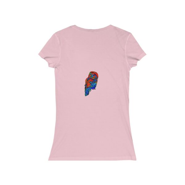 Tawny Owl Women’s Jersey Short Sleeve V-Neck Tee T-shirts Tawny Owl 2