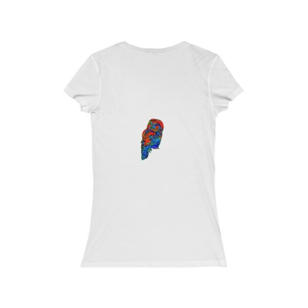 Tawny Owl Women’s Jersey Short Sleeve V-Neck Tee T-shirts Tawny Owl 4