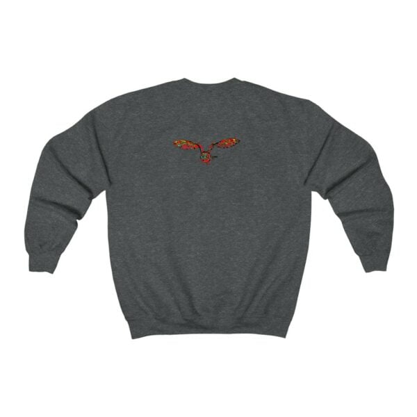 Flying Glimfeather Owl Crewneck Sweatshirt Men's Clothing Glimfeather Owl 14