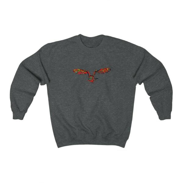 Flying Glimfeather Owl Crewneck Sweatshirt Men's Clothing Glimfeather Owl 13