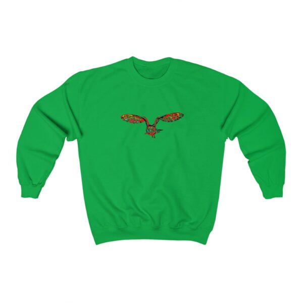 Flying Glimfeather Owl Crewneck Sweatshirt Men's Clothing Glimfeather Owl 9