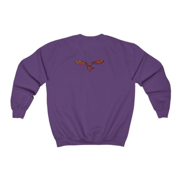 Flying Glimfeather Owl Crewneck Sweatshirt Men's Clothing Glimfeather Owl 20