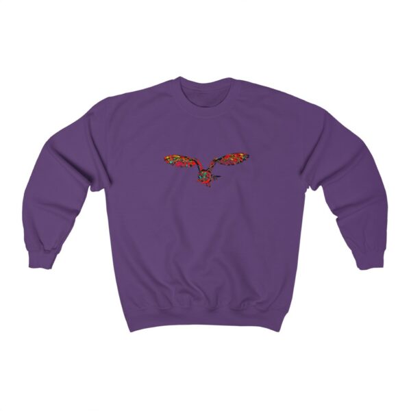 Flying Glimfeather Owl Crewneck Sweatshirt Men's Clothing Glimfeather Owl 19