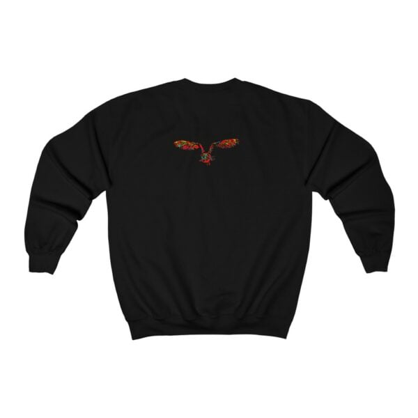 Flying Glimfeather Owl Crewneck Sweatshirt Men's Clothing Glimfeather Owl 6