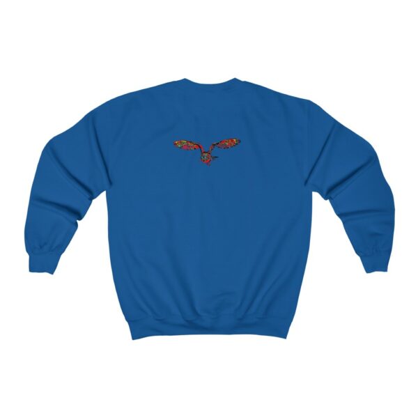 Flying Glimfeather Owl Crewneck Sweatshirt Men's Clothing Glimfeather Owl 16