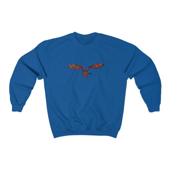 Flying Glimfeather Owl Crewneck Sweatshirt Men's Clothing Glimfeather Owl 15