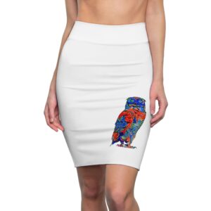 Archimedes Owl Pencil Skirt Skirts & Dresses Archimedes Owl