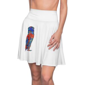 Archimedes Owl Skater Skirt Skirts & Dresses Archimedes Owl