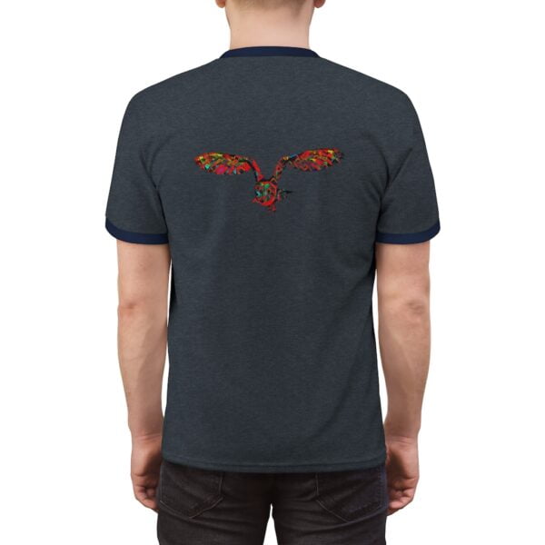 Glimfeather Owl Unisex Ringer Tee Men's Clothing Glimfeather Owl 24