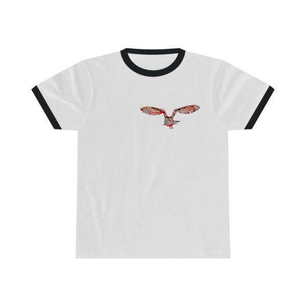 Glimfeather Owl Unisex Ringer Tee Men's Clothing Glimfeather Owl 5