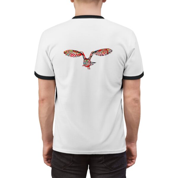 Glimfeather Owl Unisex Ringer Tee Men's Clothing Glimfeather Owl 8