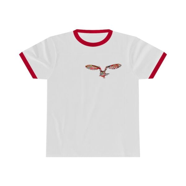 Glimfeather Owl Unisex Ringer Tee Men's Clothing Glimfeather Owl 2