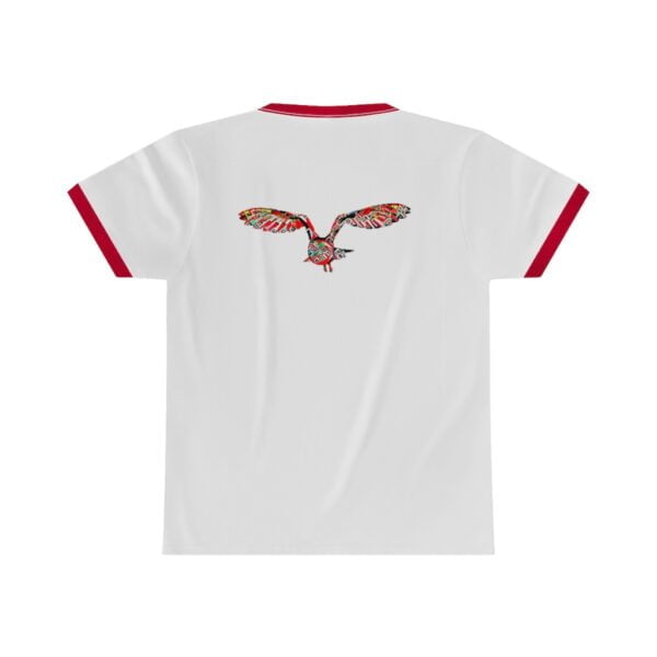 Glimfeather Owl Unisex Ringer Tee Men's Clothing Glimfeather Owl 3