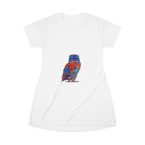 Archimedes Owl T-Shirt Dress Skirts & Dresses Archimedes Owl