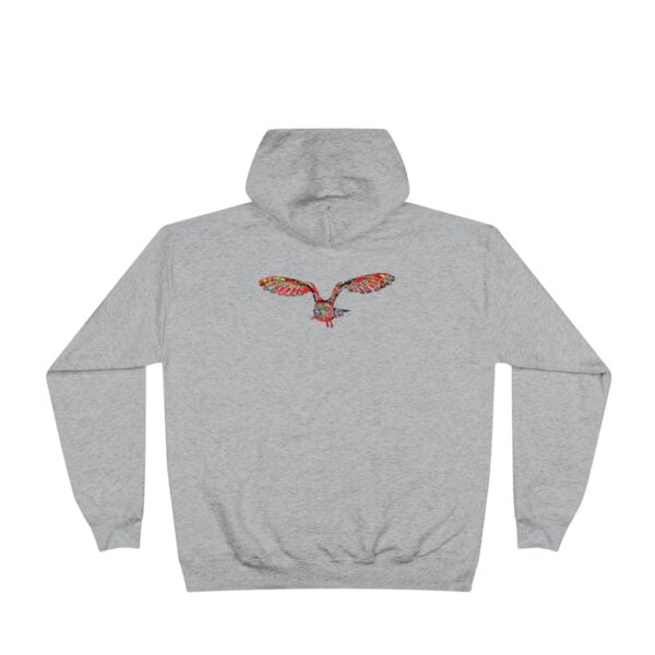 Glimfeather Owl Unisex EcoSmart® Pullover Hoodie Sweatshirt Hoodies Glimfeather Owl 3