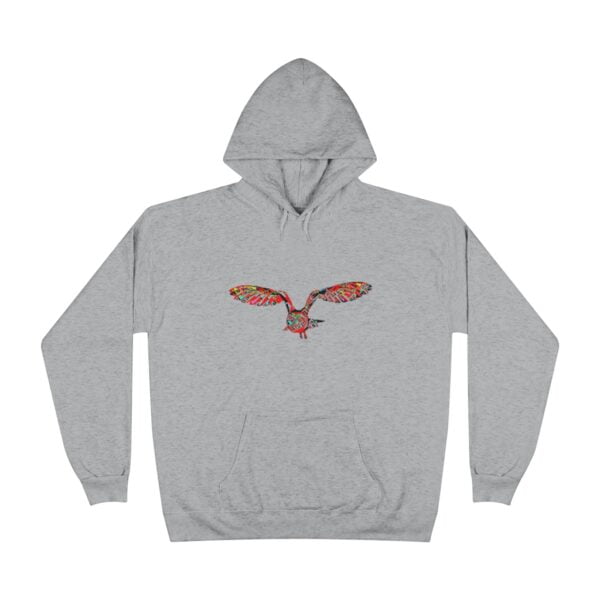 Glimfeather Owl Unisex EcoSmart® Pullover Hoodie Sweatshirt Hoodies Glimfeather Owl 2